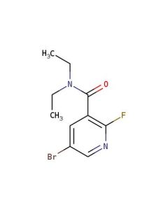 Astatech 5-BROMO-N,N-DIETHYL-2-FLUORONICOTINAMIDE; 0.25G; Purity 95%; MDL-MFCD19105402
